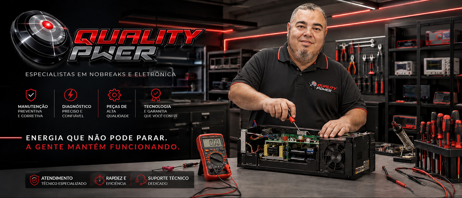 Quality Power - Nobreaks e Estabilizadores
